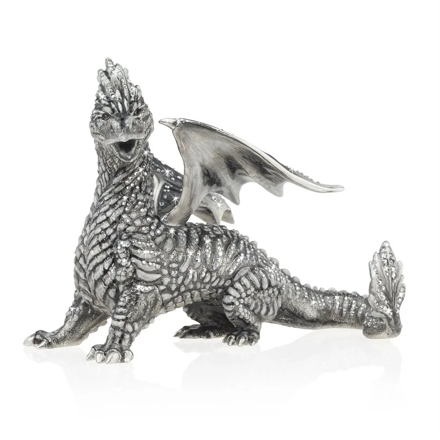 Azazel Regal Dragon Figurine by Jay Strongwater