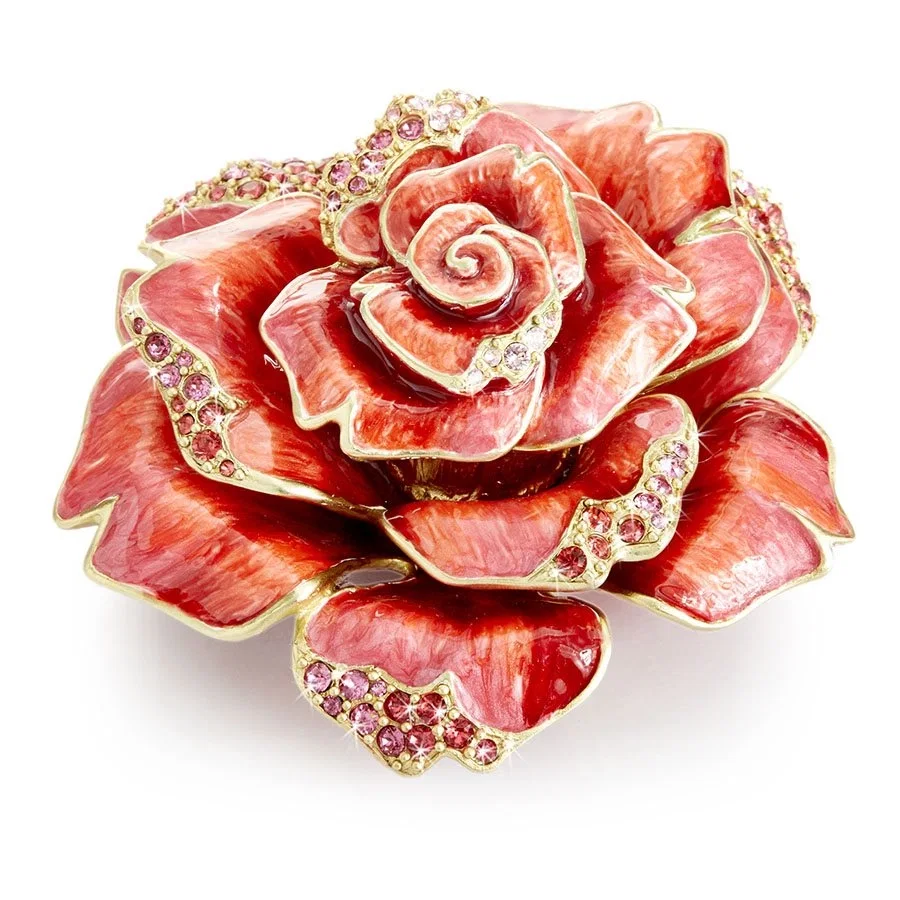 Rosie Rose Table Objet by Jay Strongwater
