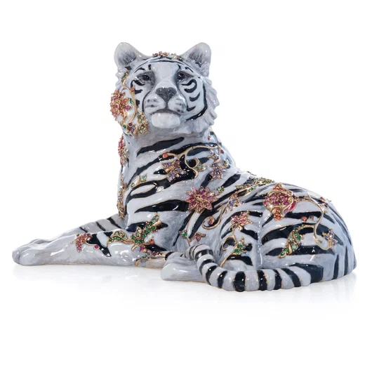 Year Of The Tiger Figurine by Jay Strongwater