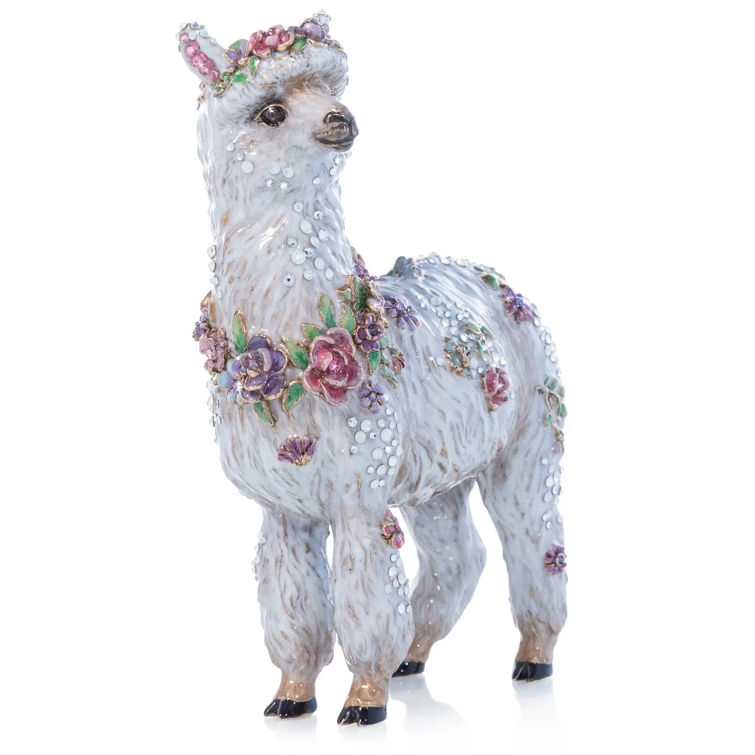 Ellison Flowery Llama by Jay Strongwater