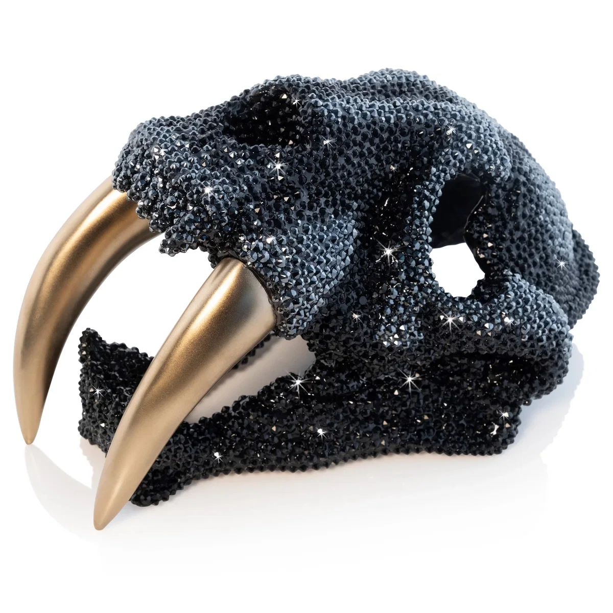 Wynter Luxe Saber-toothed Tiger Skull by Jay Strongwater