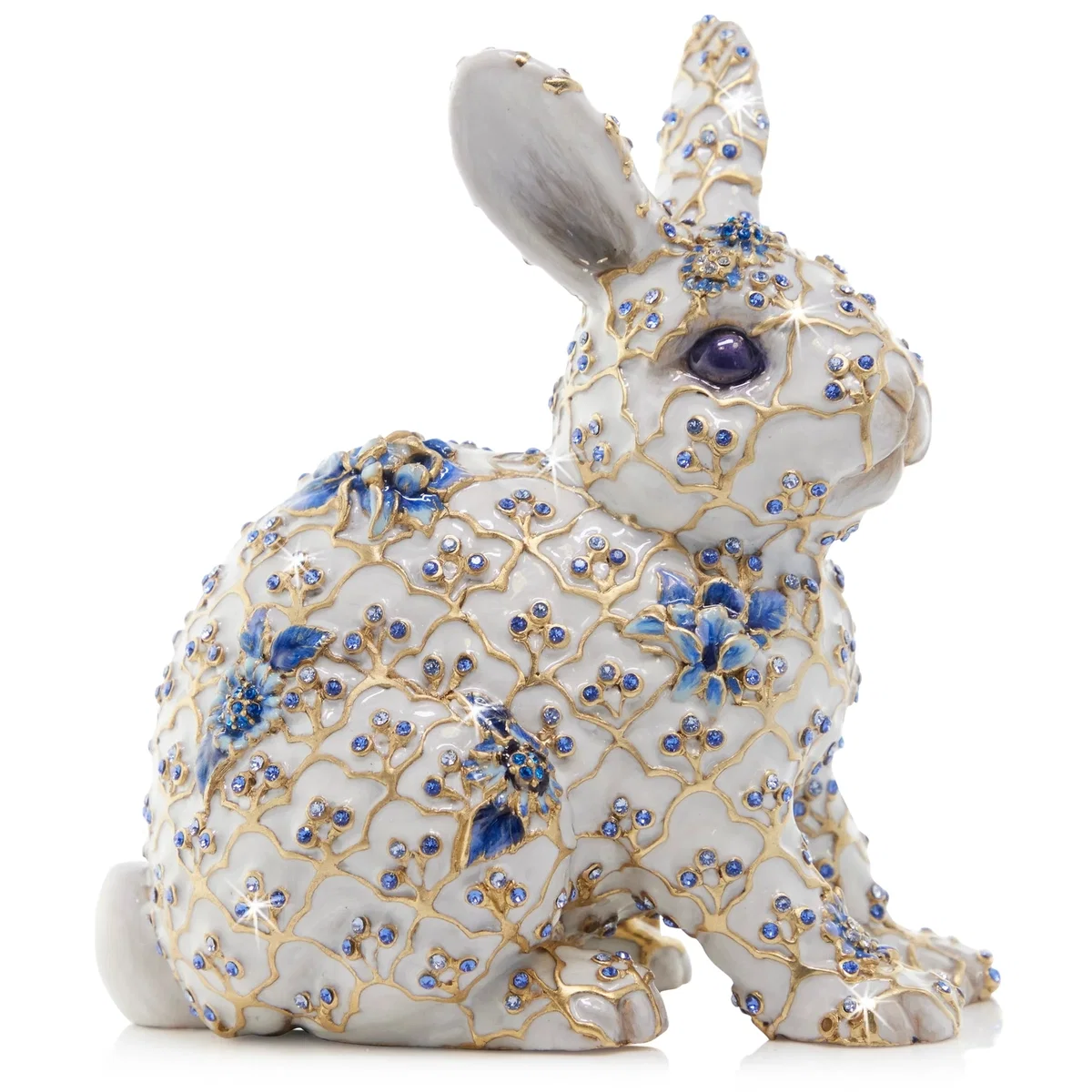 Jing Year of the Rabbit Figurine by Jay Strongwater