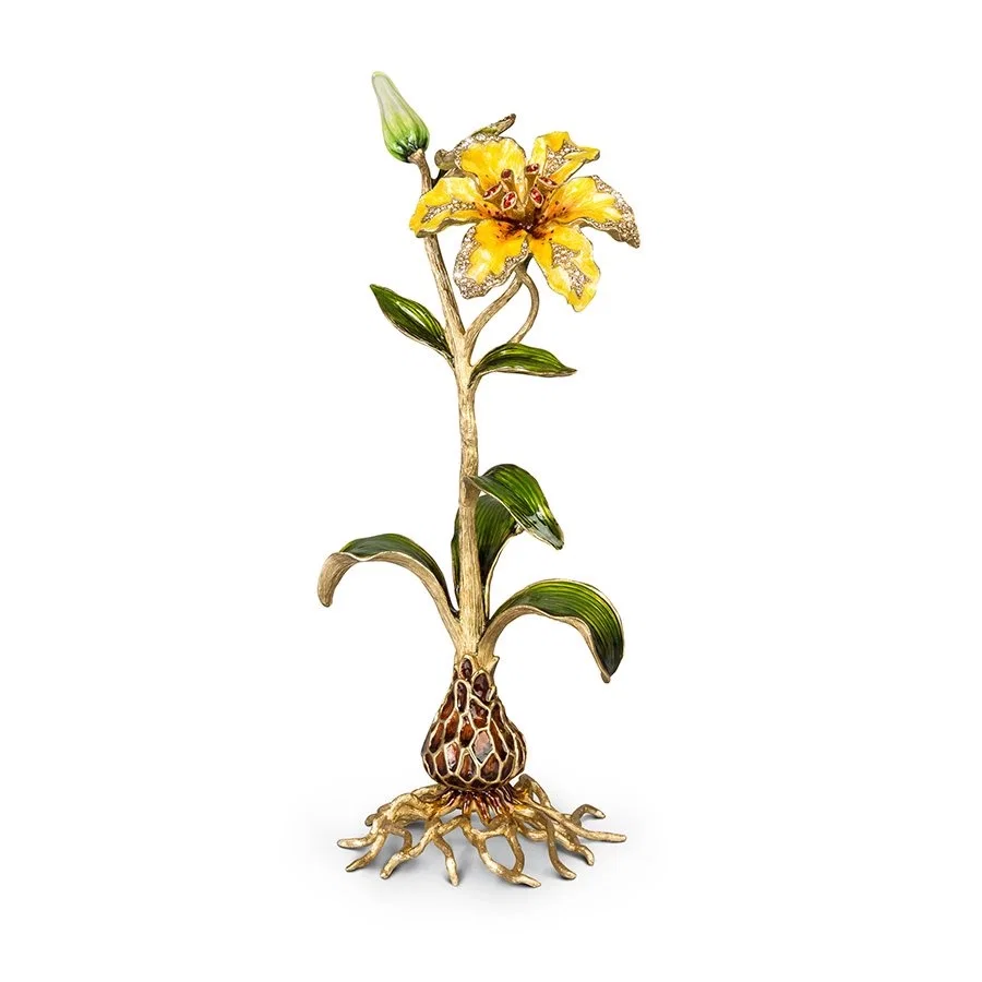 Delphina Lily Objet by Jay Strongwater