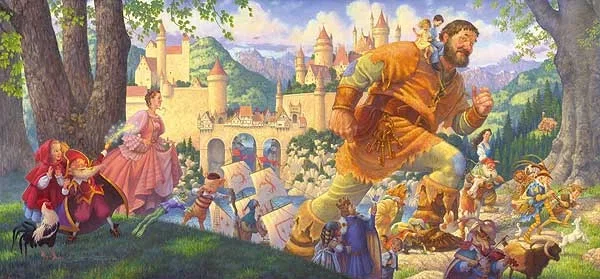 Happily Ever After Masterwork Canvas Edition by Scott Gustafson — Canvas