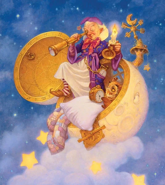 The Man In The Moon, by Scott Gustafson — Limited Edition Canvas