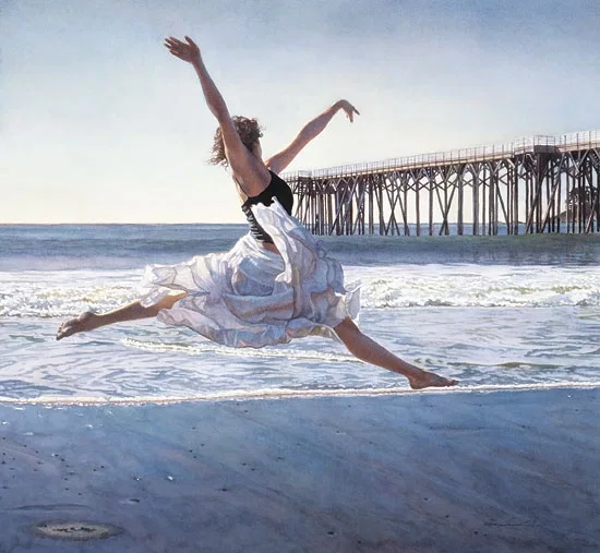 To Dance Before the Sea and Sky by Steve Hanks — Canvas