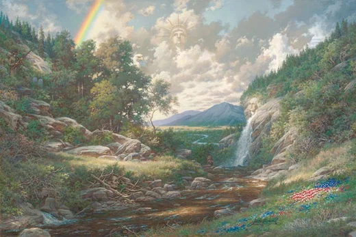 America Visions of Liberty by Larry Dyke