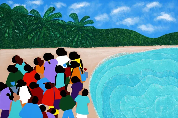 Synthia SAINT JAMES - Chou Chou Beach Haiti