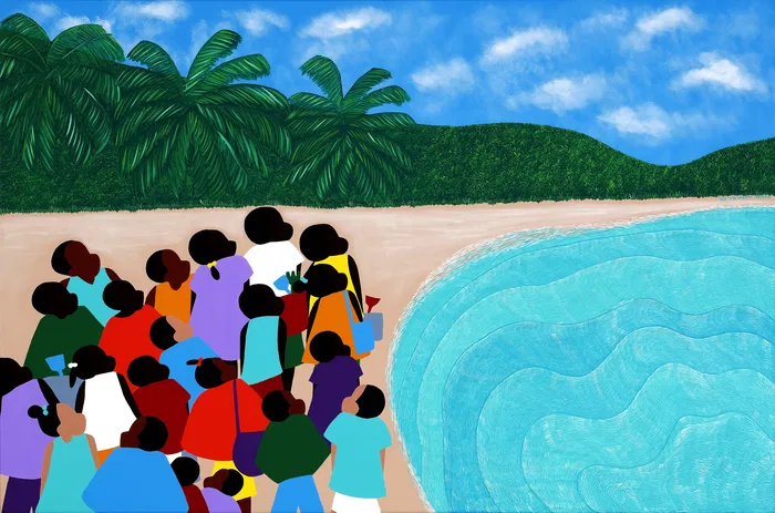 Synthia SAINT JAMES - Chou Chou Beach Haiti