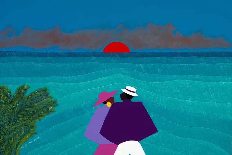 Synthia SAINT JAMES - A Turks And Caicos Sunset
