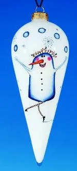 Juggling snowman by Neqwa — Ornament