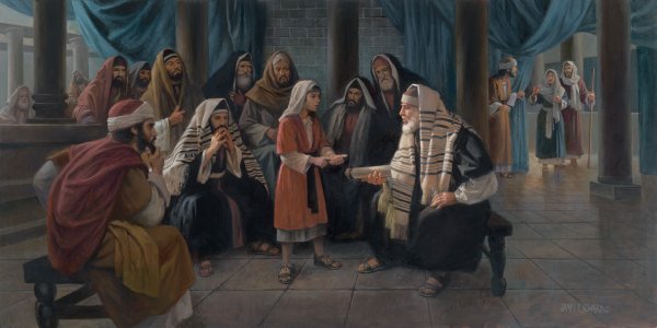 My Fathers Business by James Seward by James Seward — Giclee on Canvas