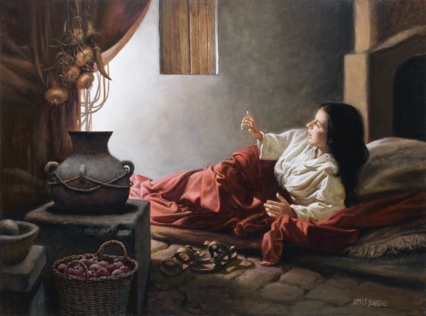 Blessed Among Women by James Seward by James Seward — Canvas