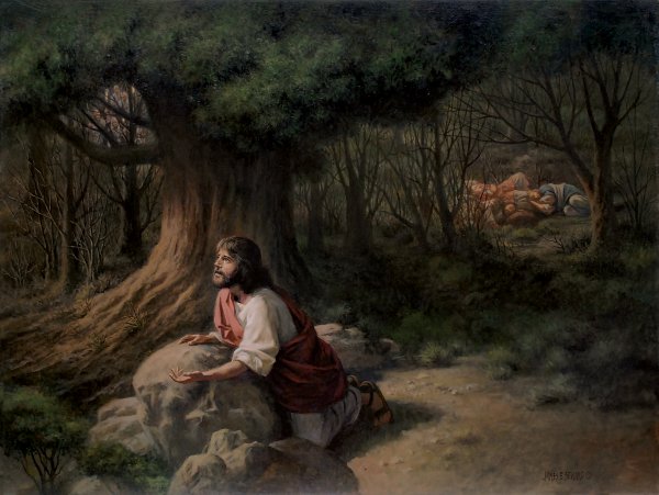 Thy Will Be Done by James Seward by James Seward — Canvas