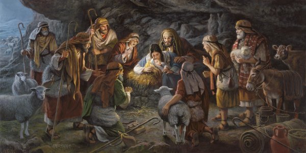 Immanuel ~ God with Us by James Seward - Full Image by James Seward — Canvas