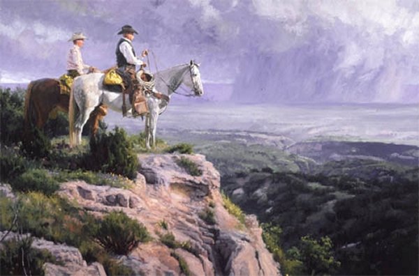 On God's Footstool by Bruce Greene by Bruce Greene — Giclee on Canvas