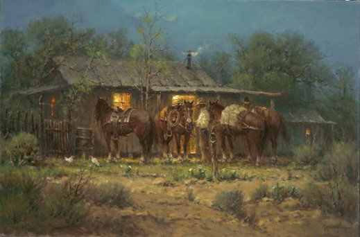 Bunkhouse Lights by G. Harvey by G Harvey
