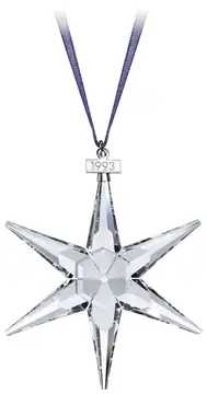 1993 Swarovski Star Ornament by Swarovski Crystal | Fine Art Crystal 1993 Swarovski Star Ornament by Swarovski Crystal | Fine Art Crystal