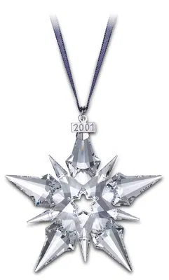 Swarovski Crystal - 2001 Swarovski Snowflake Ornament