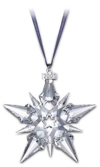 Swarovski Crystal - 2001 Swarovski Snowflake Ornament