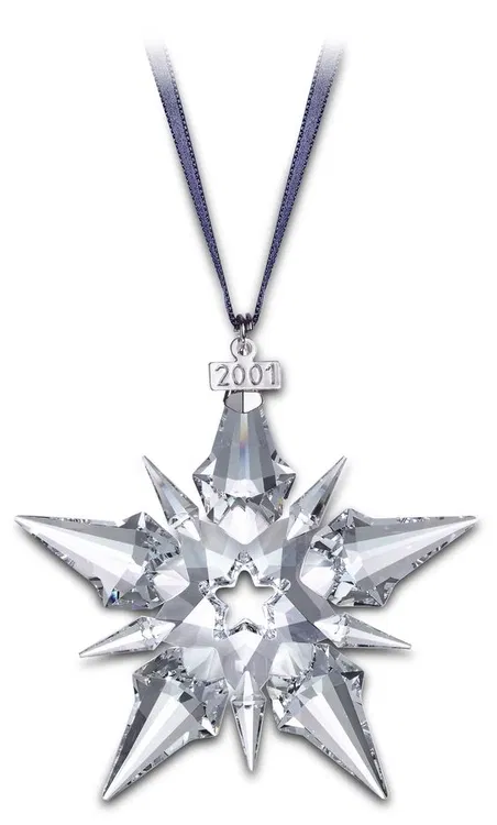 Swarovski Crystal - 2001 Swarovski Snowflake Ornament