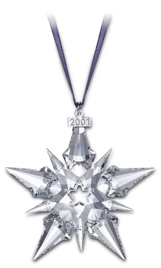 2001 Swarovski Snowflake Ornament by Swarovski Crystal