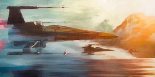 X-Wings of Resistance Printers Proof by Christopher Clark