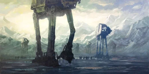Dawn at Hoth by Christopher Clark