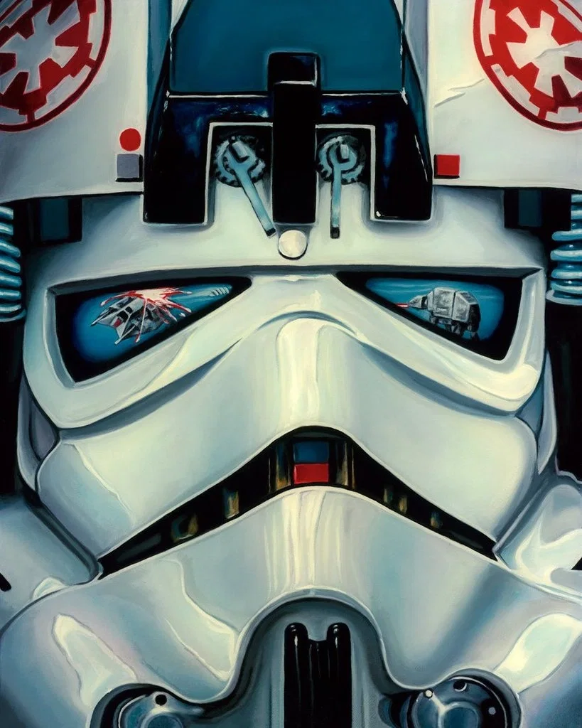 AT-AT Driver by Christian Waggoner — Giclee On Canvas