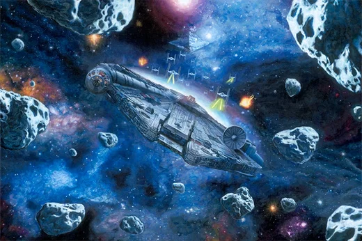 You're Not Actually Going INTO an Asteroid Field by Rob Surette