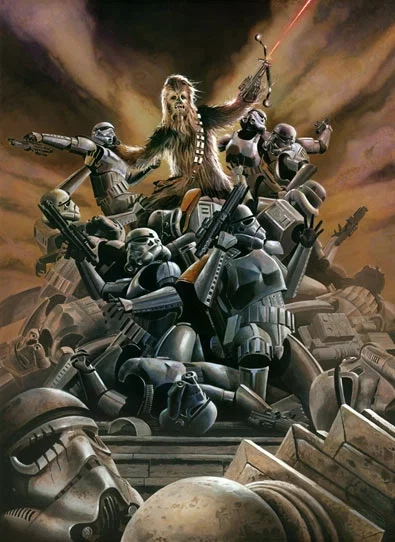 Wookiee Rage by Brian Rood