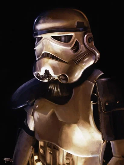 Trooper by Brian Rood — Giclee On Canvas