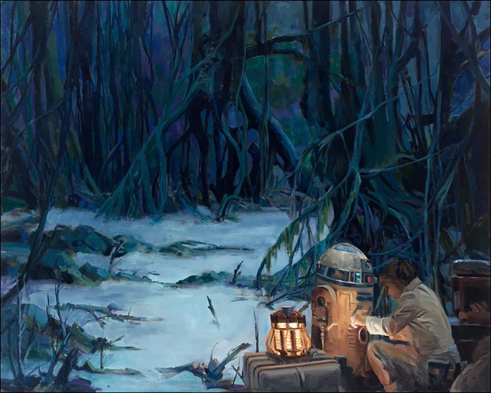 Path to Enlightenment by Line Tutwiler — Giclee On Canvas
