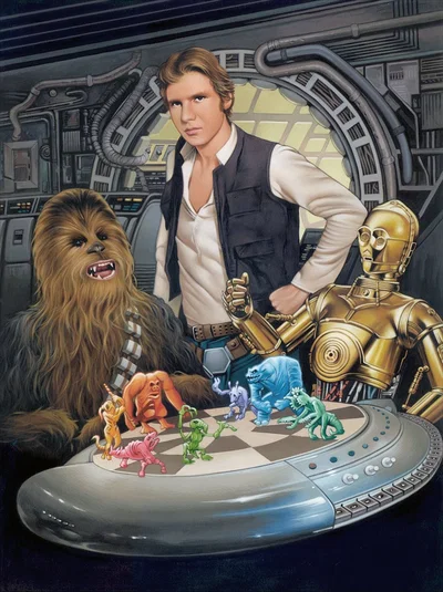 Let The Wookiee Win by Dave Nestler