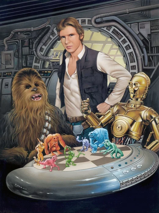 Let The Wookiee Win by Dave Nestler