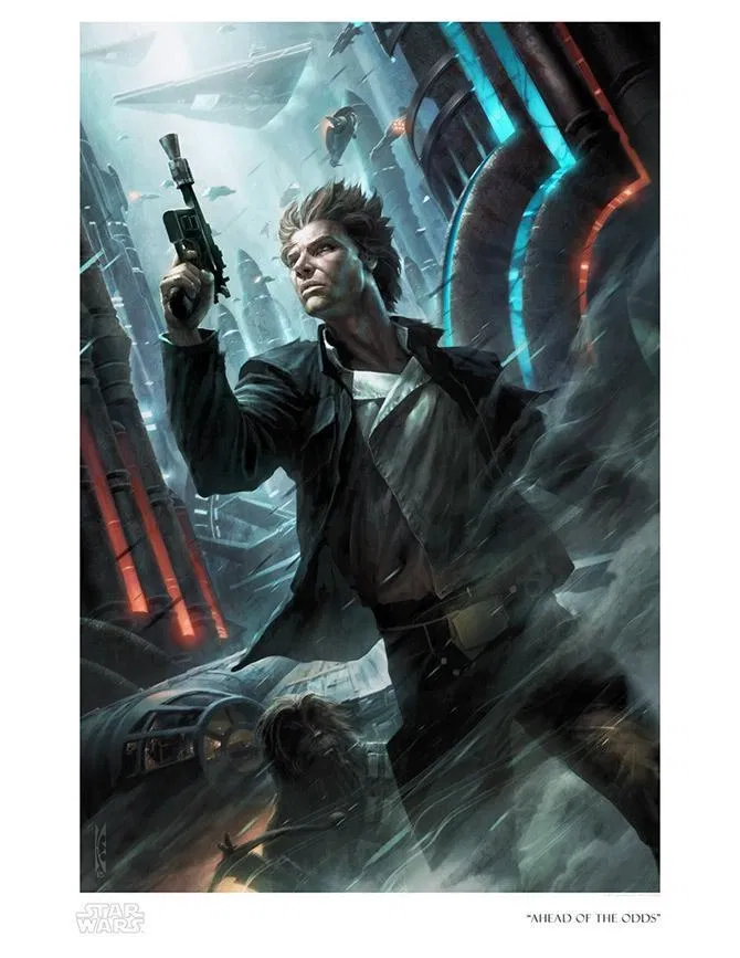 Ahead of the Odds by Raymond Swanland — Giclee On Canvas