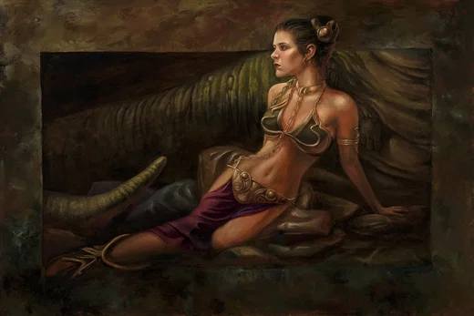 Leia Study by Lee Kohse