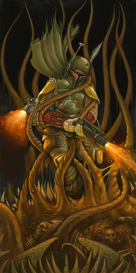 Resurrection From Lucas Films Star Wars by Steven Daily — Giclee On Canvas