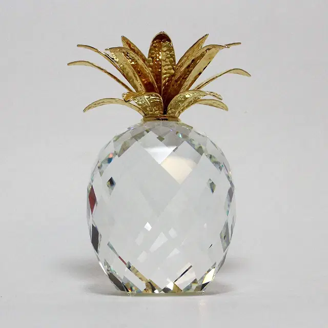 Swarovski Crystal - Giant Pineapple Gold