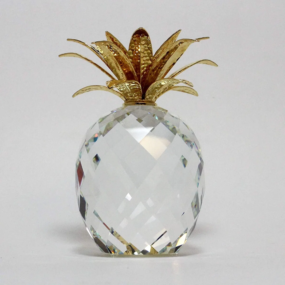 Giant Pineapple Gold by Swarovski Crystal — Crystal