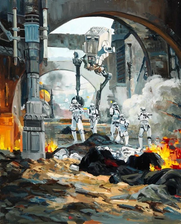 Danger Around... by Line Tutwiler — Giclee On Canvas