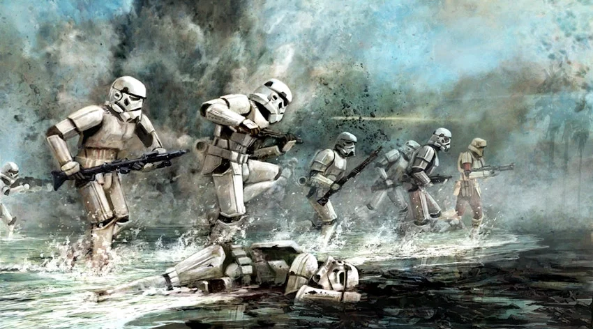 Storming Troopers by Cliff Cramp