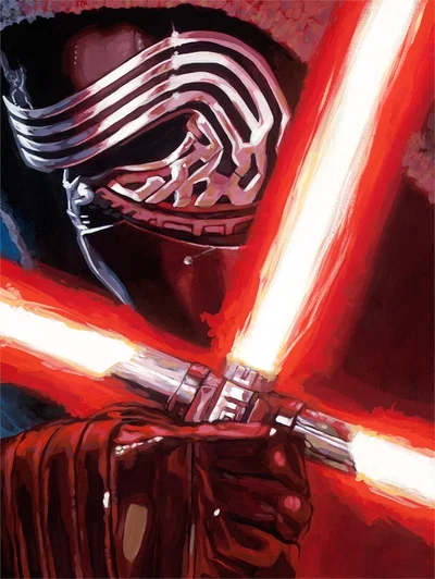 Dark Warrior Kylo Ren by Randy Martinez