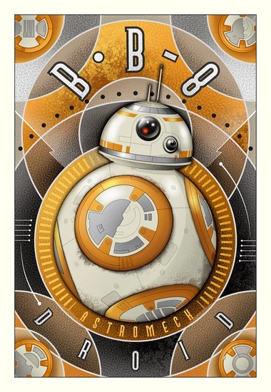 Mike Kungl - BB-8 Astromech Droid - From Star Wars (Small)