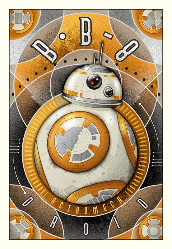 Mike Kungl - BB-8 Astromech Droid - From Star Wars