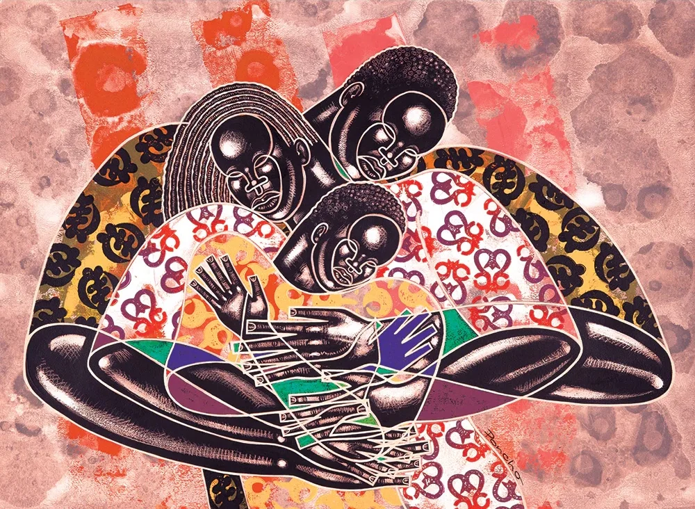 Soul Survivors by Larry Poncho Brown — Offset Lithograph