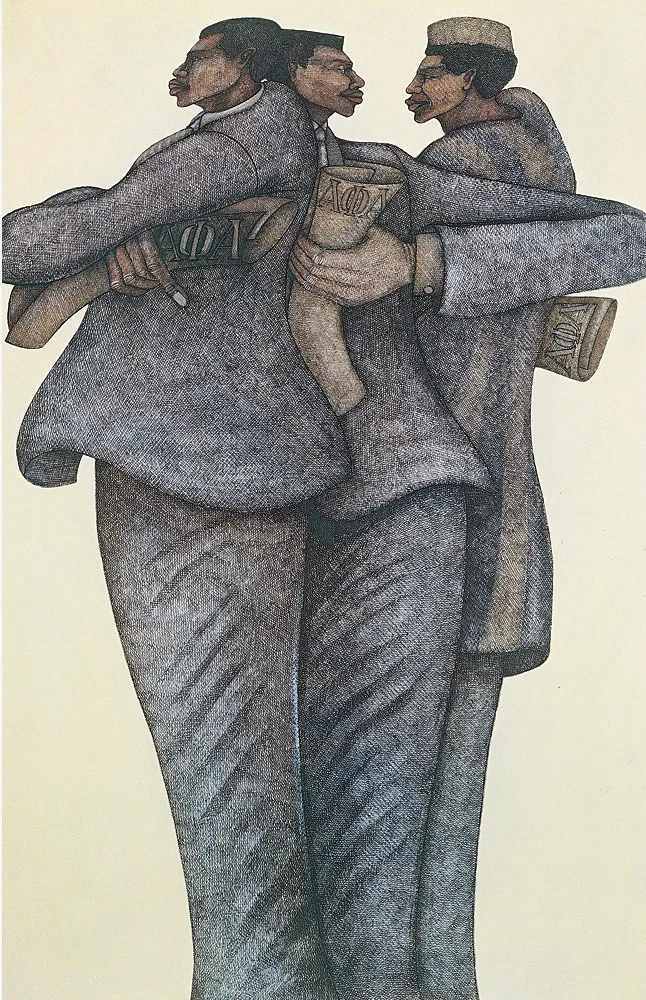 Strong Men Limited Edition by Charles Bibbs — Giclee On Paper
