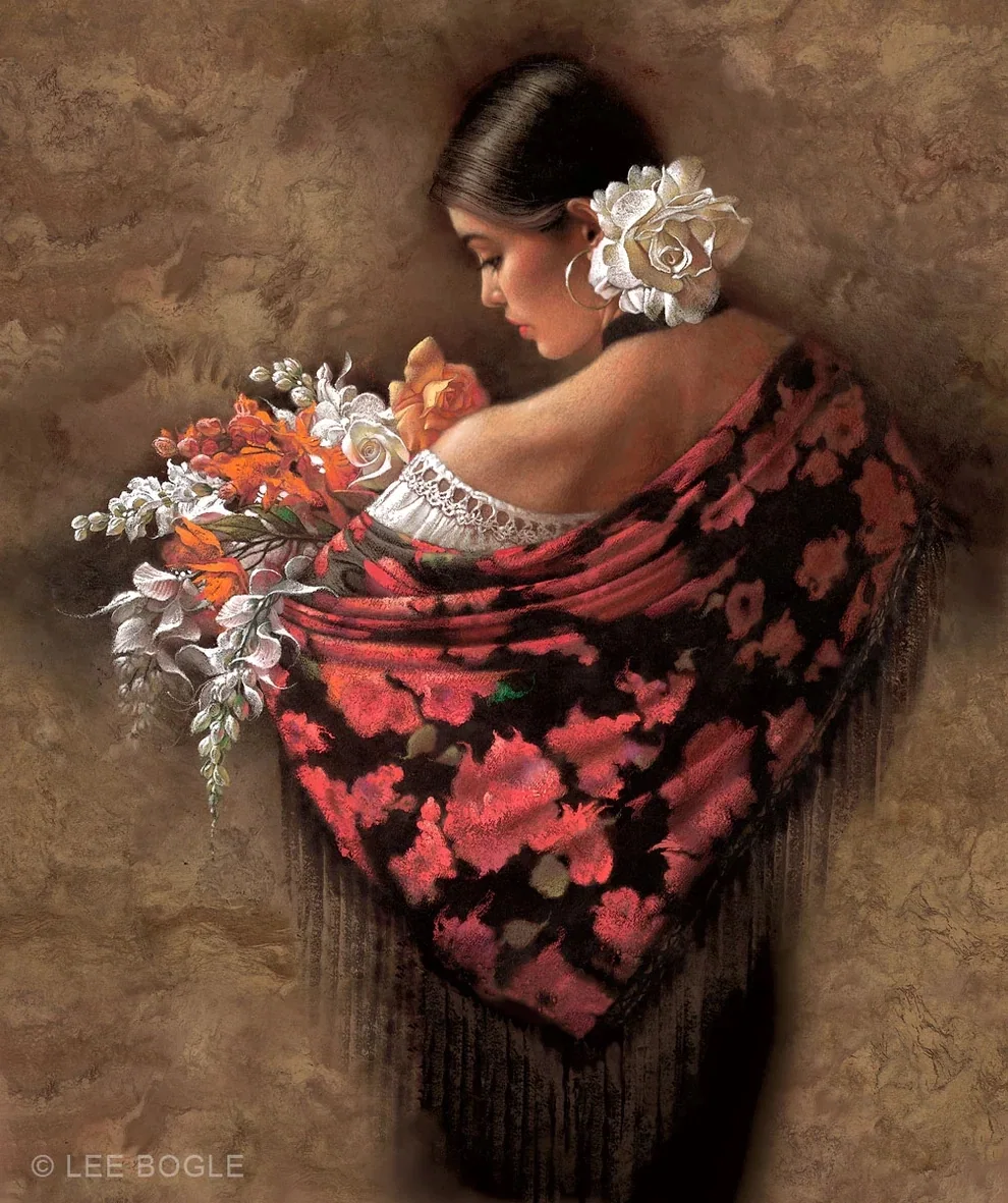 Summer Fragrance II by Lee Bogle — Giclee On Canvas