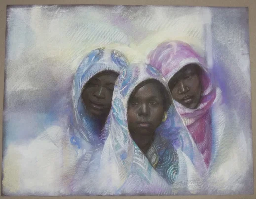 Symmetry Of Hearts Framed Original by Brenda Joysmith