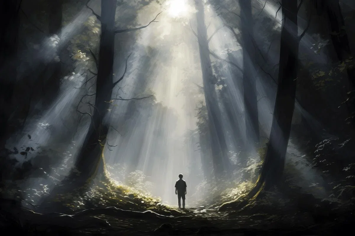 Above The Brightness of The Sun by Tyler Anderson — Giclee On Canvas
